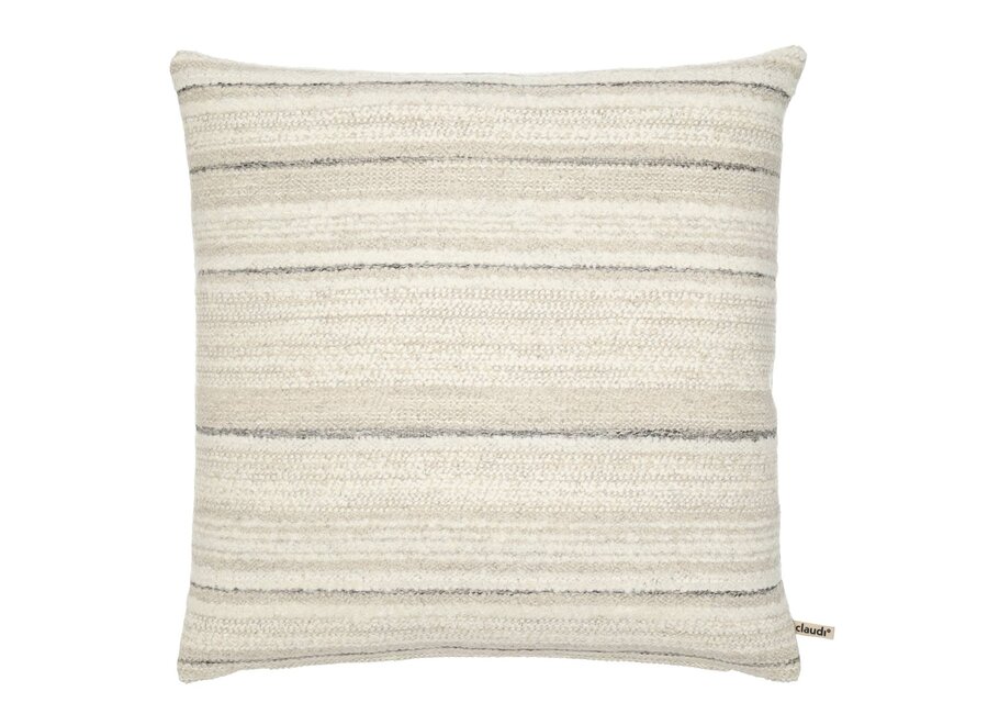 Decorative cushion Riffa Natural