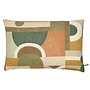 Coussin décoratif Parodie Green/Abricot