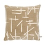 Decorative cushion Delano Dark Sand