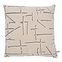 Coussin décoratif Delano Natural/Grey