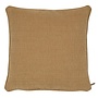 Dekoratives Kissen Maddy Mustard + Piping