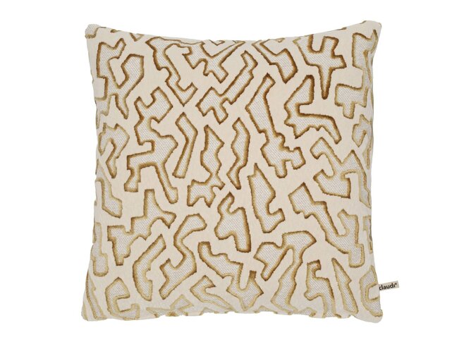 Coussin Odessy Natural/Gold