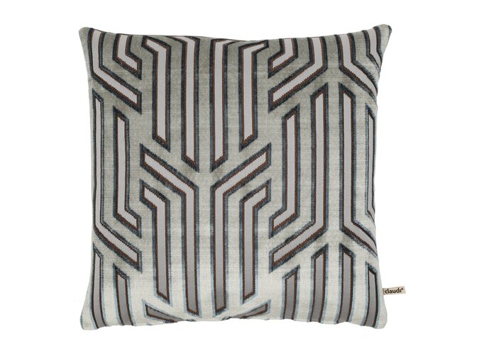 Cushion Kentury Exclusive Celadon/Chocolate