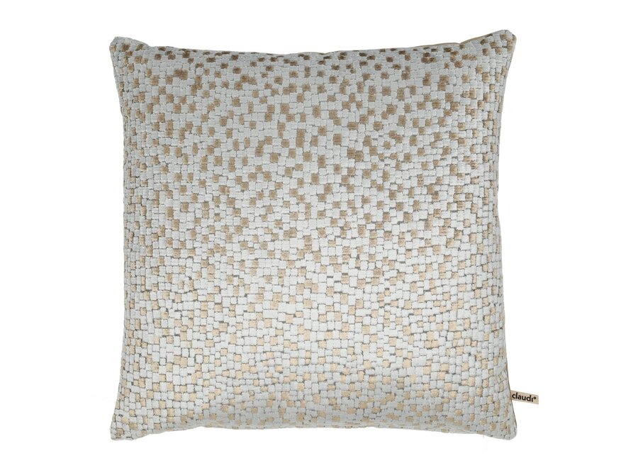 Dekoratives Kissen Kivara Exclusive Iced Blue/Gold