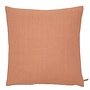 Decorative cushion Evanna Abricot + Zipper Sand