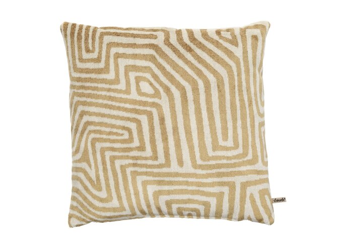 Coussin Zoela Dark Gold/Natural