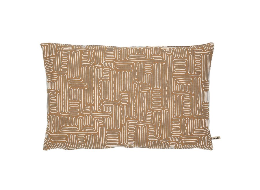 Coussin Holly Light Brown