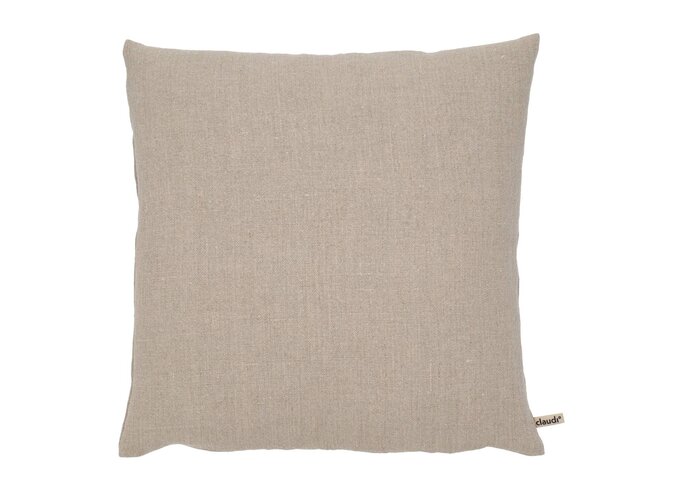 Kussen Evanna Linnen + Zipper Sand