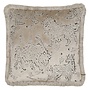 Sierkussen Willemijn Natural + Fringe Off White