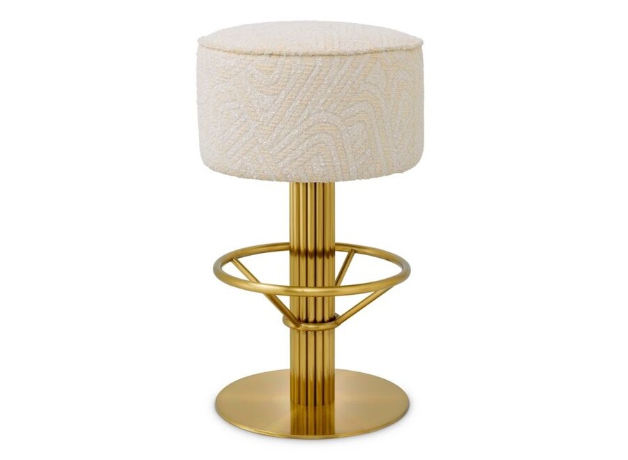 Bar chair 'Carleton' - Camari cream