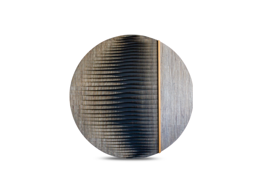 Panneau mural ''Odin'  - Black - Large