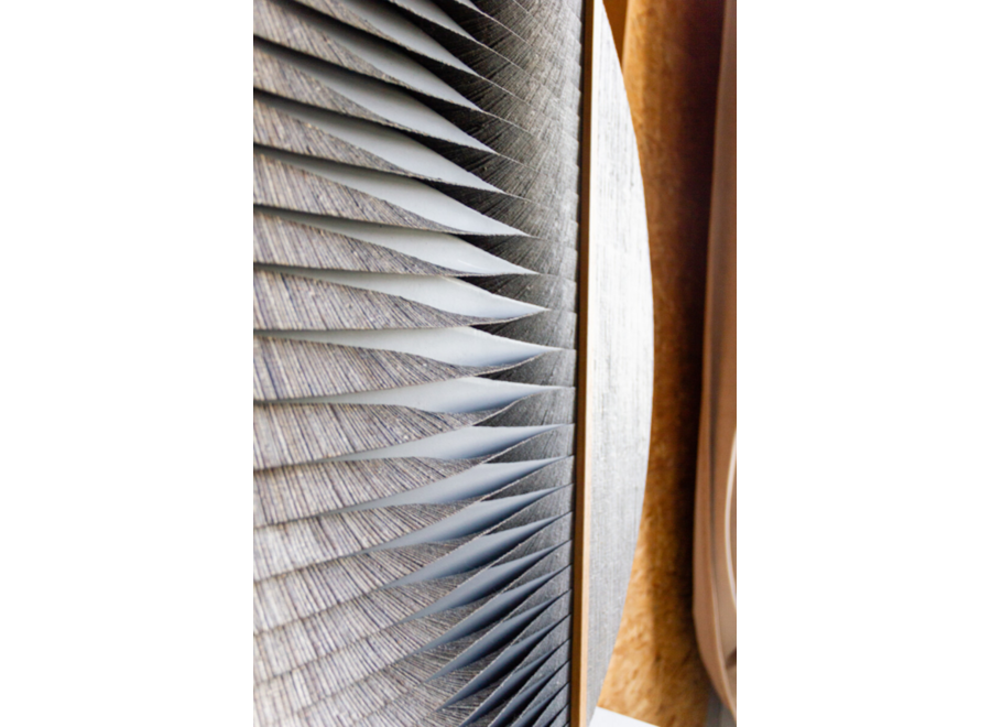 Wall panel 'Odin'  - Black - Large