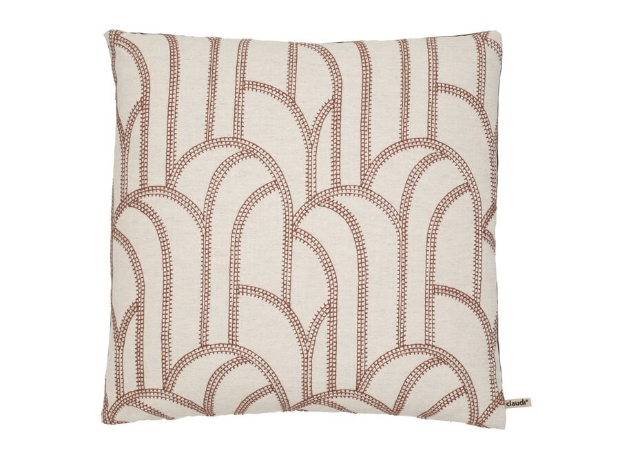 Coussin décoratif Garron Natural/Brown