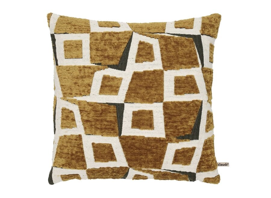 Coussin décoratif Geollis Mustard