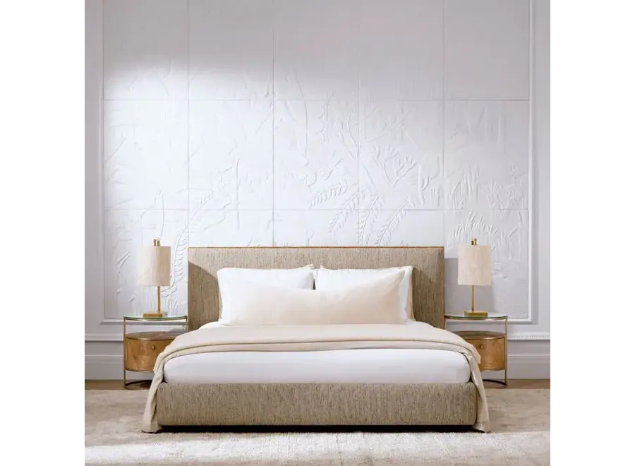 Cadre de lit 'Ashford' 180x200cm - Beckett beige