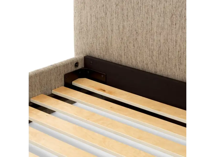 Bed frame 'Ashford' 180x200cm - Beckett beige
