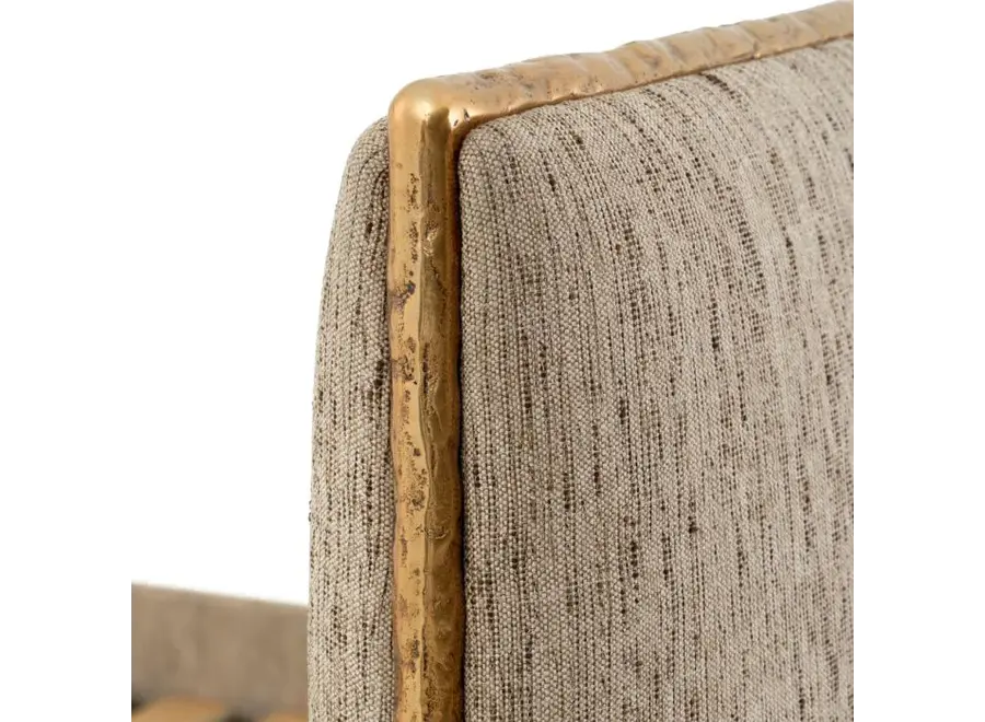 Bed frame 'Ashford' 180x200cm - Beckett beige