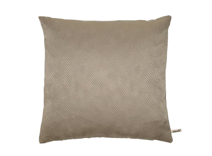 Cushion Groovy Taupe