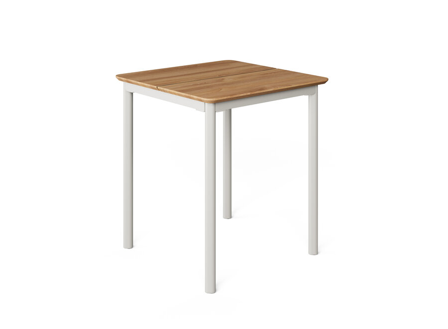 Table haute à manger 'Olbia' - 85x85 - Linen