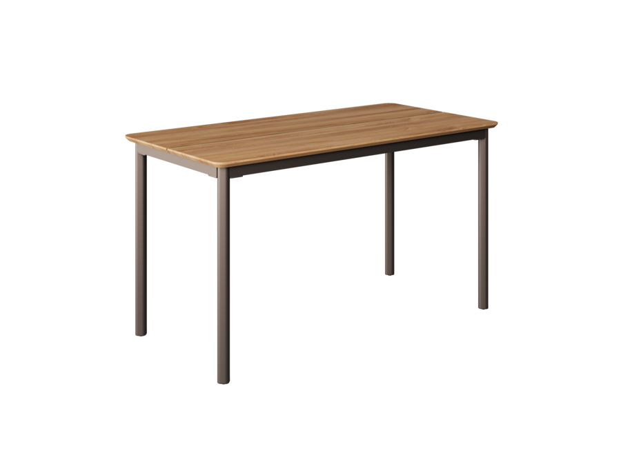 High dining table 'Olbia' - 170x85 - Bronze