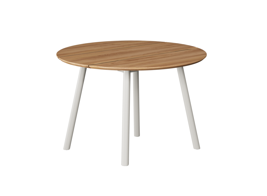 Eettafel 'Olbia' - Ø120 - Linen