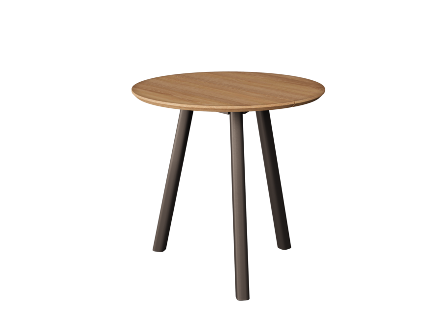 Esstisch 'Olbia' - Ø80 - Bronze