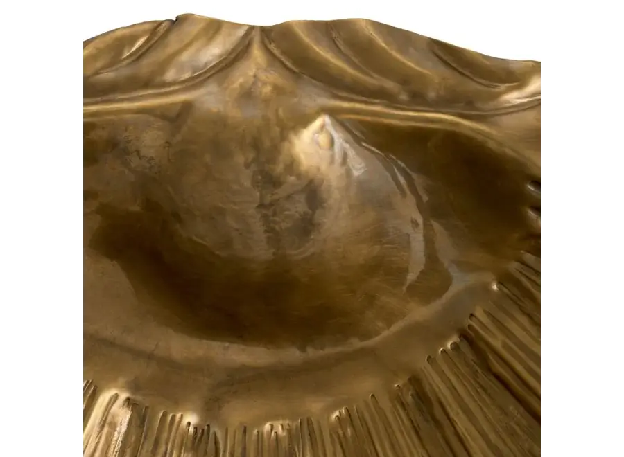 Bol 'Seashell' - Vintage brass finish