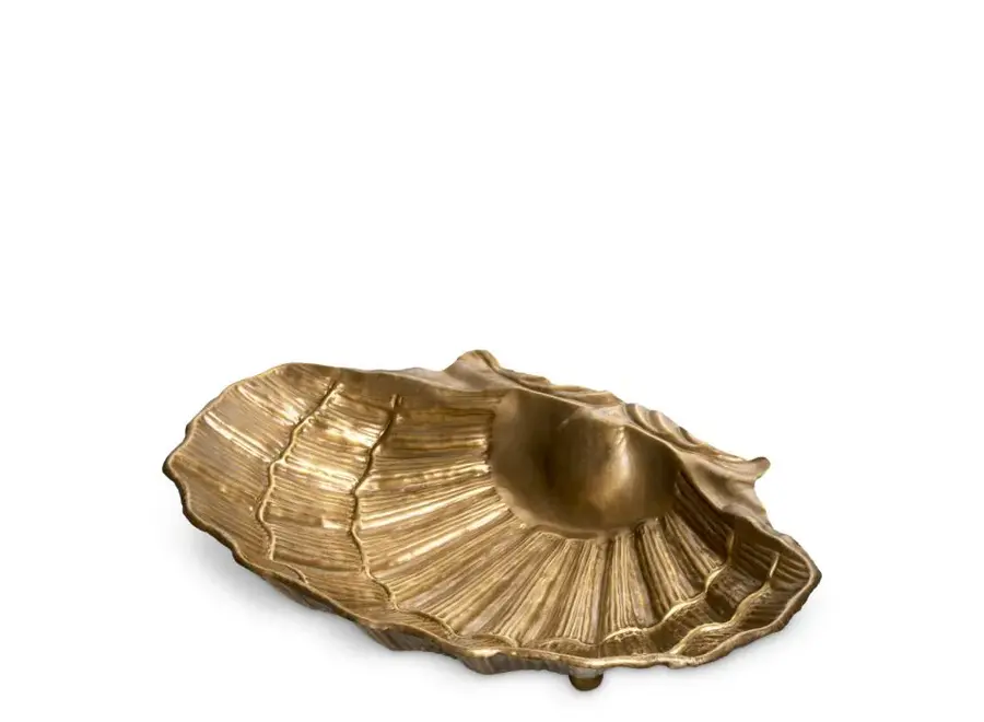 Bowl Seashell - Vintage brass finish