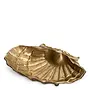 Schaal 'Seashell' - Vintage brass finish