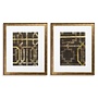 Print Trellis Pattern by Ethan Harper - Set of 2 - II
