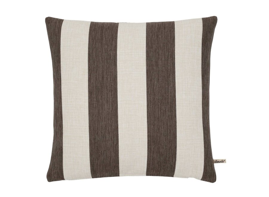 Outdoor kussen Captalla Dark Brown/Natural
