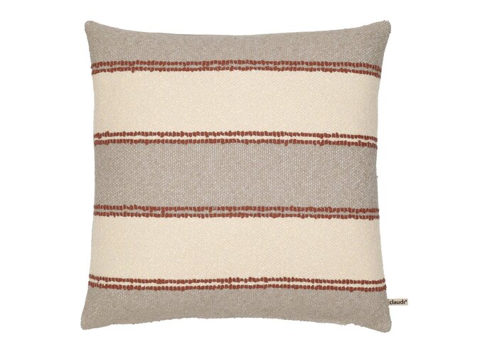 Coussin d'extérieur Apachy Natural/Brique