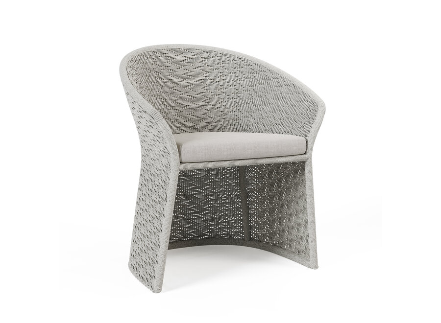 Esszimmerstuhl 'Veneto' - Chalk/White-grey