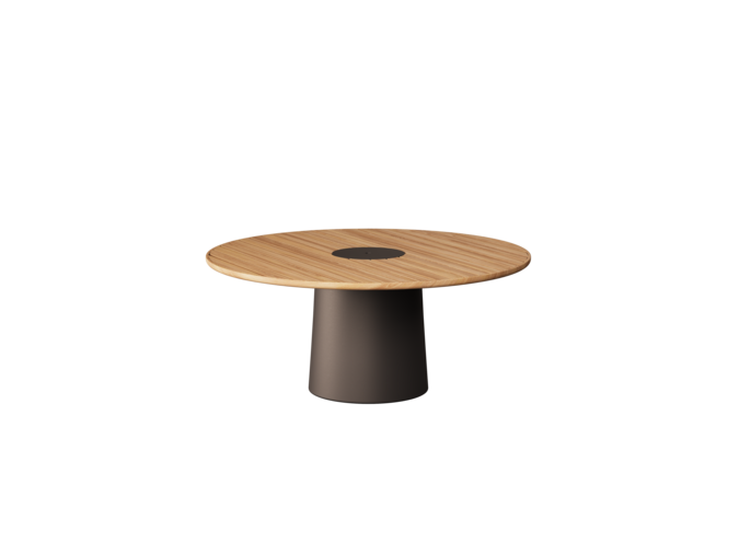 Low dining table 'Loreto' - Round