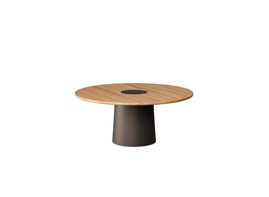 Table à manger basse 'Loreto' - Round