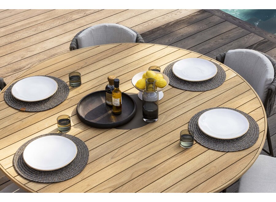 Low dining table 'Loreto' - Round