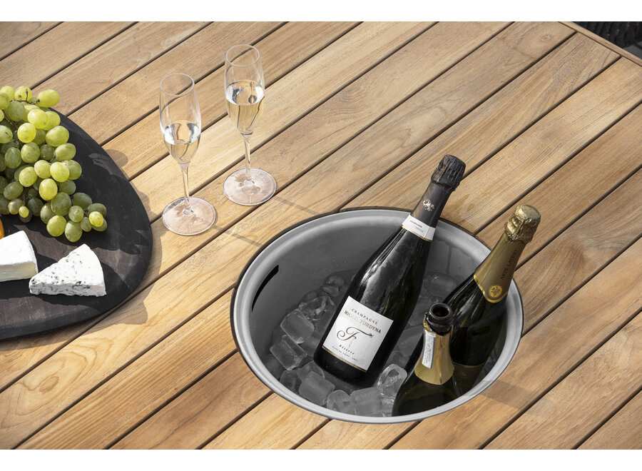 Table à manger basse 'Loreto' - Round