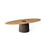 Low dining table 'Loreto' - Oval