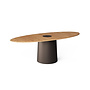 High dining table 'Loreto' - Oval