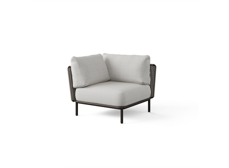 Ecke Modul 'Loreto' - Bronze/Charcoal