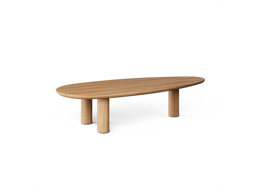 Low dining table 'Bolzano' - Teardrop