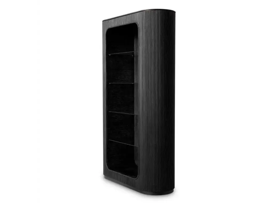 Cabinet 'Bogota' - Charcoal grey oak veneer