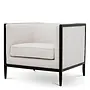 Fauteuil 'Lauriston' - Dravon cream