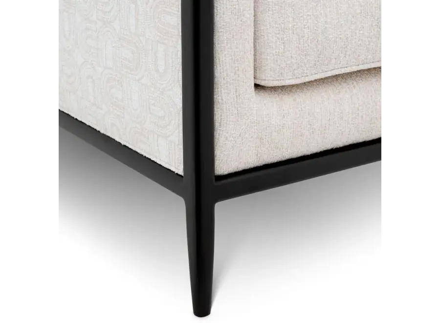 Fauteuil 'Lauriston' - Dravon cream