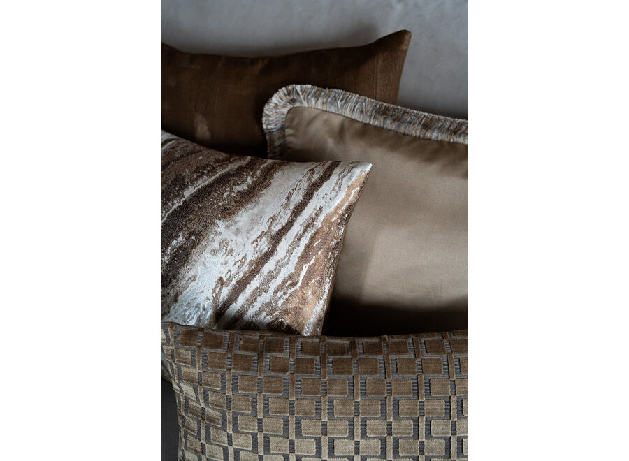Decorative cushion Anouk Dark Gold