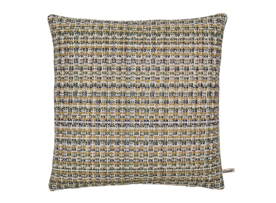 Coussin d'extérieur Kalyma Olive/Mosterd