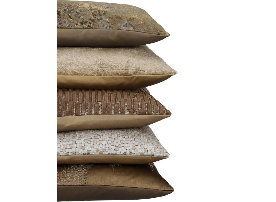 Decorative cushion Luzaro Dark Gold