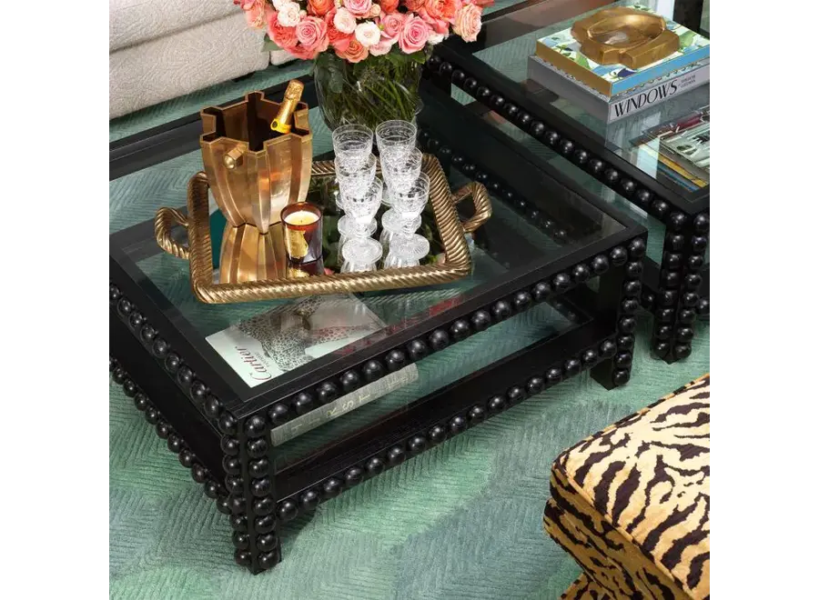 Coffee table 'Kenton' - Black finish