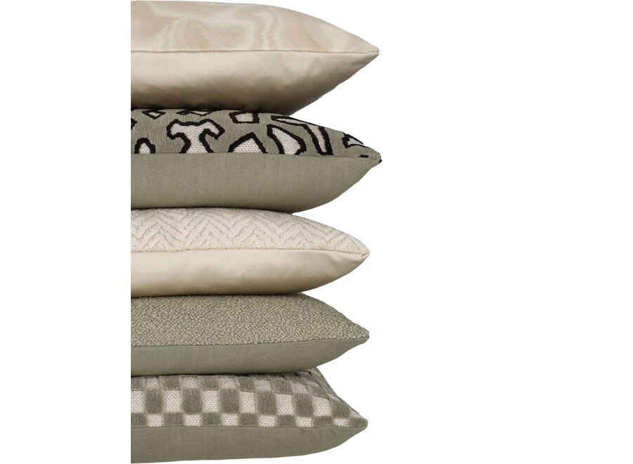 Coussin décoratif Scallas Dark Mint