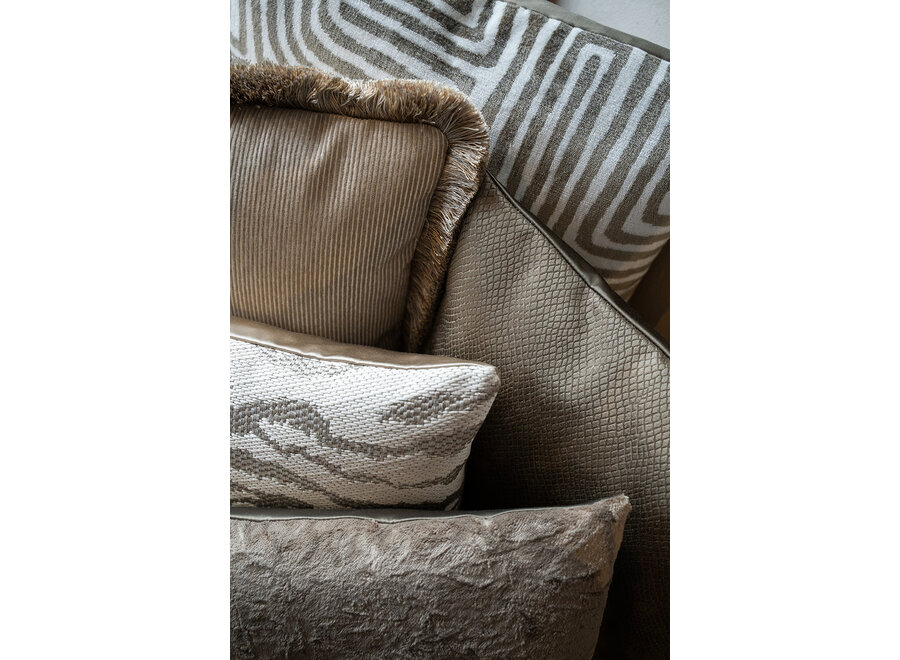 Decorative cushion Himas Off White